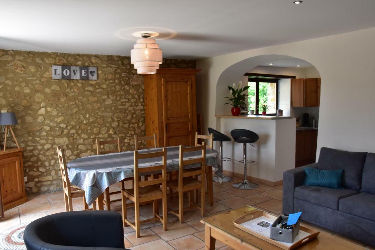 Gite La Lichere - La Chanterelle Saint-Montan Exterior foto